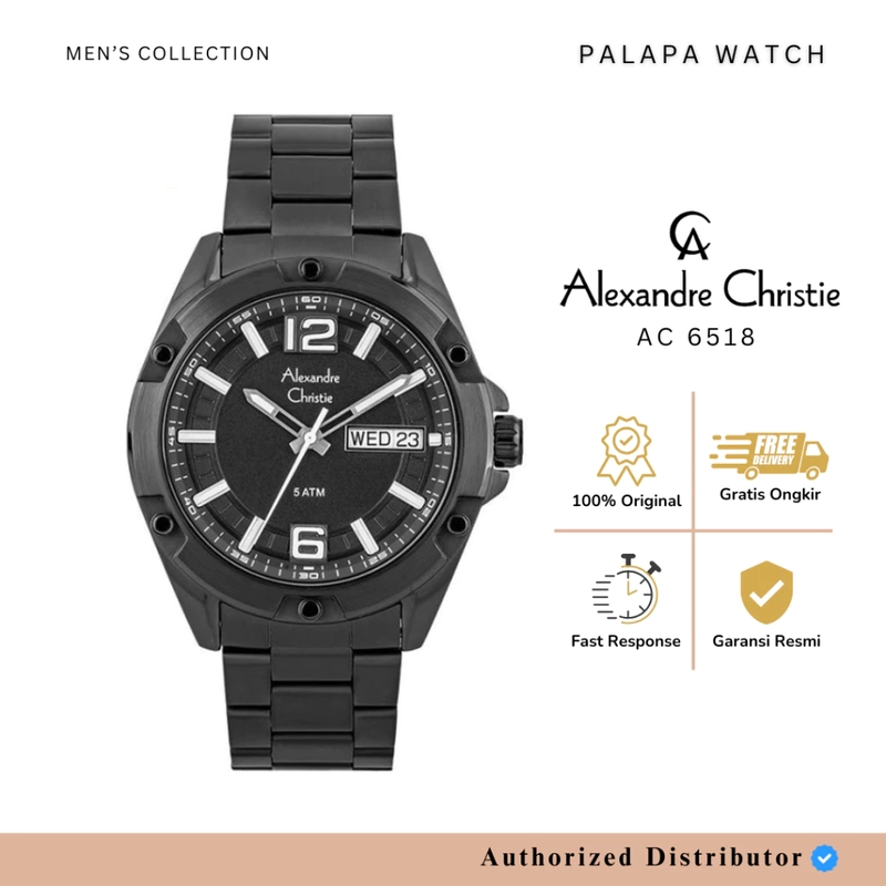 Jam Tangan Pria Alexandre Christie AC 6518
