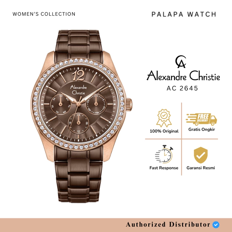 Jam Tangan Wanita Alexandre Christie AC 2645