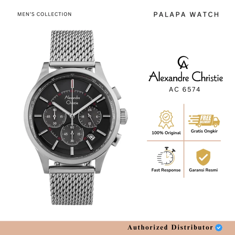 Jam Tangan Pria Alexandre Christie AC 6574