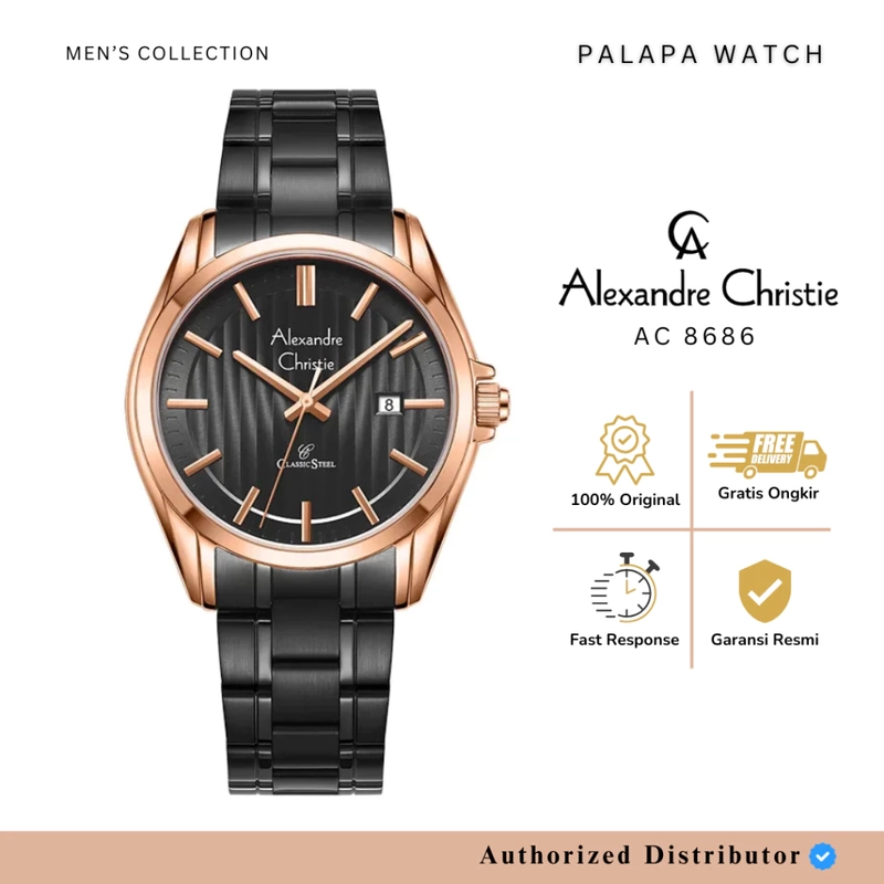 Jam Tangan Pria Alexandre Christie AC 8686