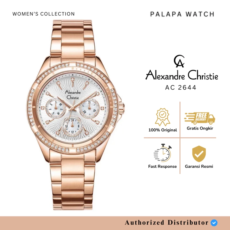 Jam Tangan Wanita Alexandre Christie AC 2644