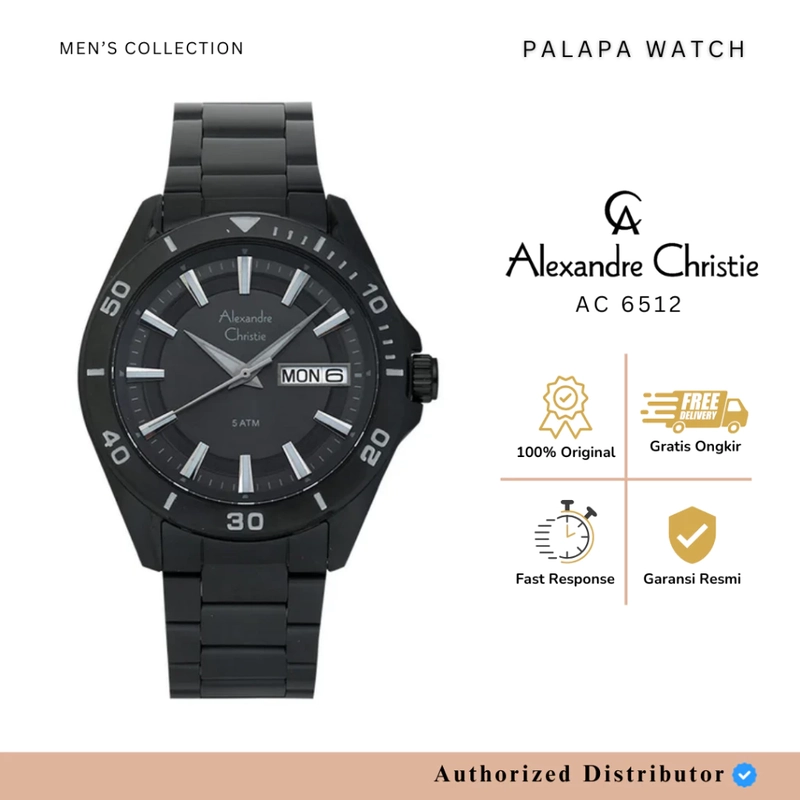Jam Tangan Pria Alexandre Christie AC 6512